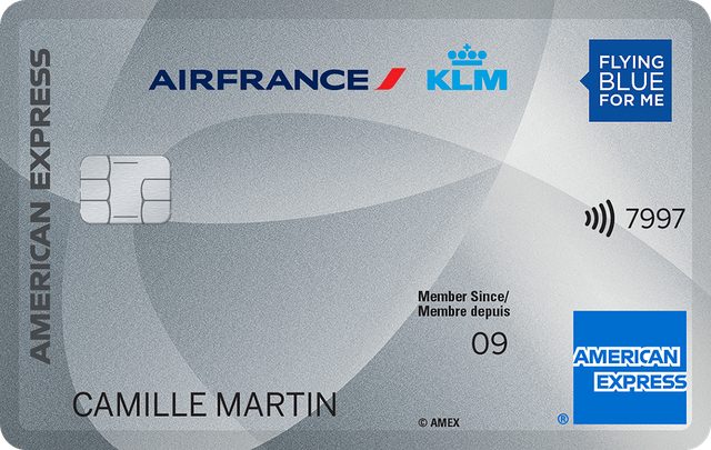 Visuel de la Air France KLM American Express Silver